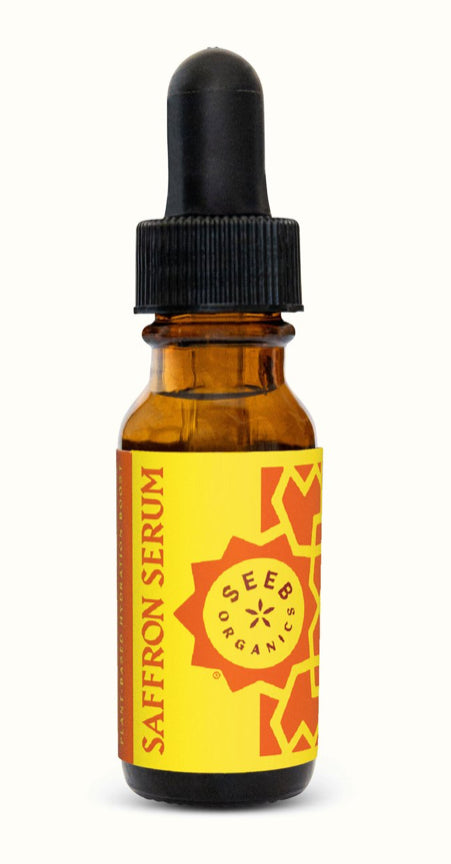 Seeb Organics Saffron Serum Plant based Hyaluronic Serum