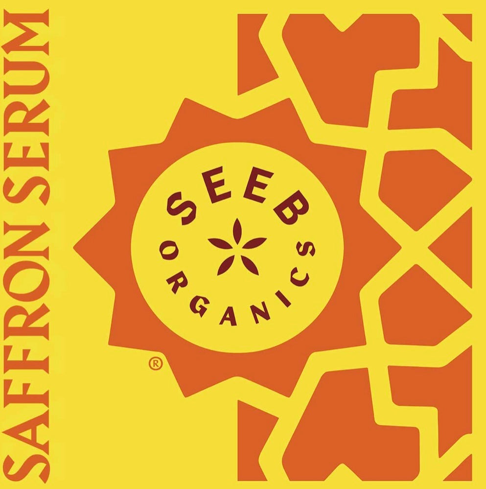 Seeb Organics Saffron Serum Plant based Hyaluronic Serum