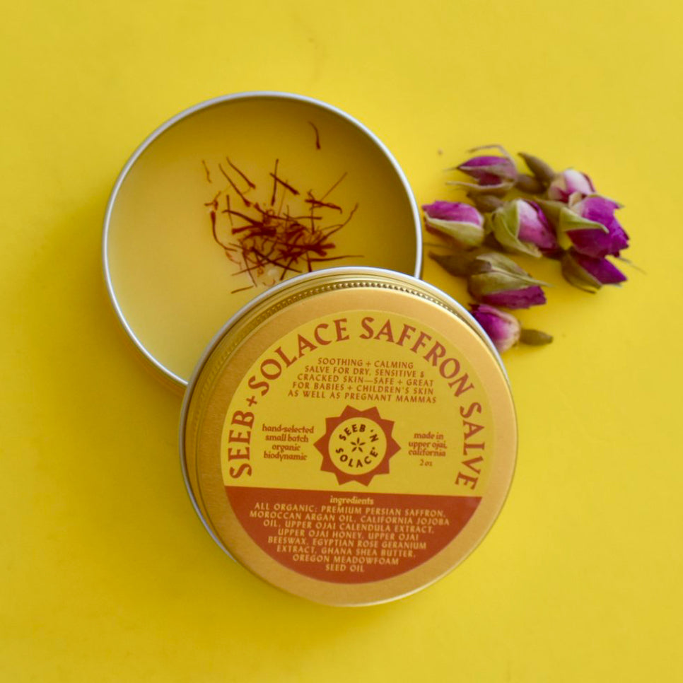 Seeb Organics Saffron Salve
